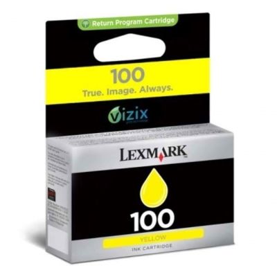 Lexmark (100) 14N0902E Sarı Orjinal Kartuş