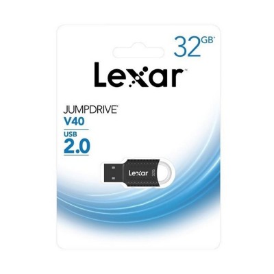 LEXAR 32 GB JumpDrive V40 LJDV40-32GAB USB 2.0 Flash Drive