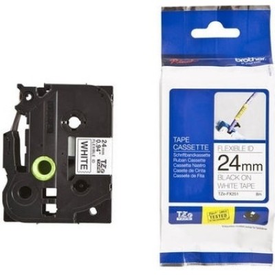 Brother TZE-251 Beyaz Üzerine Siyah Muadil Etiket Şeridi 24mm x 8m - PT-1300 (T10743) Brother TZE-251 Beyaz Üzerine Siyah Muadil Etiket Şeridi 24mm x 8m - PT-1300 (T10743)