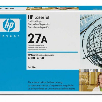 HP C4127A (27A) Siyah Orjinal Toner - LaserJet 4000 (B) ESKİ KUTU 