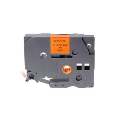 Brother P-Touch TZE-421 Muadil Kırmızı Üzerine Siyah Etiket 9mm x 8m Brother P-Touch TZE-421 Muadil Kırmızı Üzerine Siyah Etiket 9mm x 8m