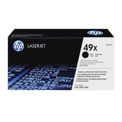 HP Q5949X (49X) Siyah Orjinal Toner - LaserJet 1160 (T8470) eski kutu hasarlı