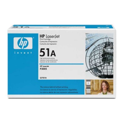 HP Q7551A (51A) Siyah Orjinal Toner - LaserJet 3005 (B) (T10092) eski kutu HP Q7551A (51A) Siyah Orjinal Toner - LaserJet 3005 (B) (T10092) eski kutu