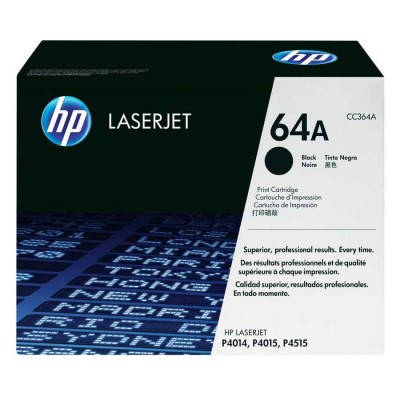 Hp CC364A (64A) Siyah Orjinal Toner kutu hasarlı Hp CC364A (64A) Siyah Orjinal Toner kutu hasarlı