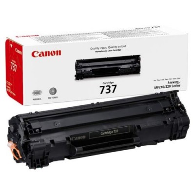 Canon CRG-737 Siyah Orjinal Toner kutu hasarlı 
