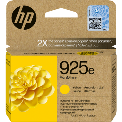 HP 4K0W2PE (925E) Sarı Orjinal Kartuş - Pro 8123
