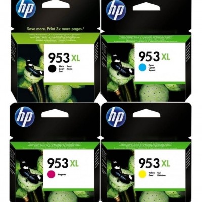 HP 953XL 4 Renk Set Kartuş Takımı