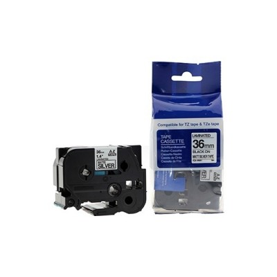 Brother TZe-M961 Gümüş Üzerine Siyah Muadil Etiket Şeridi 36mm x 8m - PT-550 (T10761) Brother TZe-M961 Gümüş Üzerine Siyah Muadil Etiket Şeridi 36mm x 8m - PT-550 (T10761)