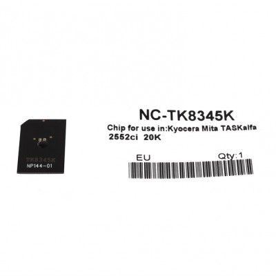 Kyocera Mita TK-8345 Toner Chip Siyah Taskalfa 2552ci (1T02L70NL0)