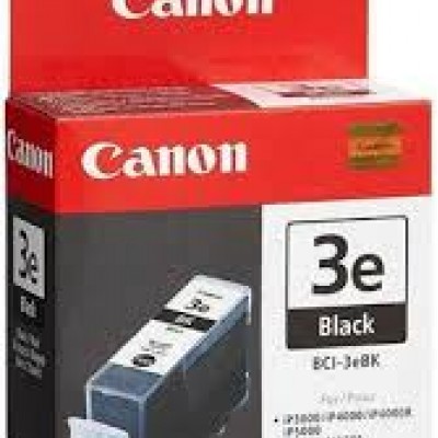 Canon BCI-3E Siyah Orjinal Mürekkep Kartuş
