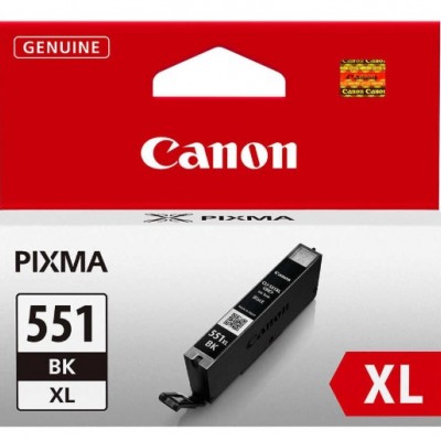 Canon CLI-551XLBK Siyah Orjinal Kartuş 