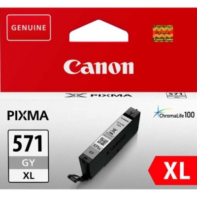 Canon CLI-571XLGY Gri Orjinal Kartuş