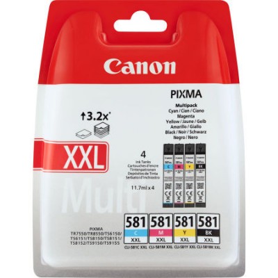 Canon CLI-581XXL Orjinal Kartuş Avantaj Paketi
