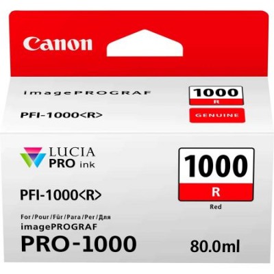Canon PFI-1000R Orjinal Red Kartuş