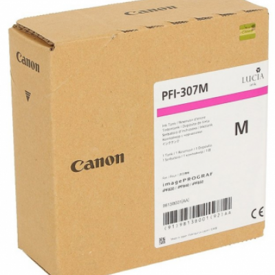 Canon PFI-307M Kırmızı Orjinal Kartuş 