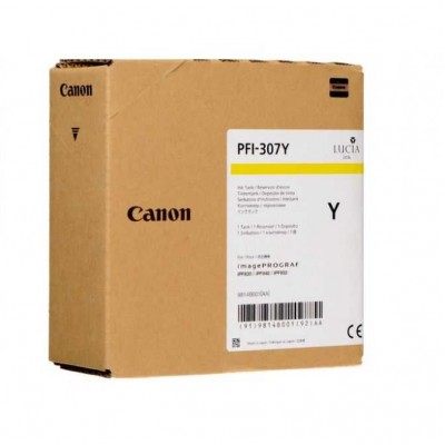 Canon PFI-307Y Sarı Orjinal Kartuş Canon PFI-307Y Sarı Orjinal Kartuş