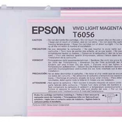 Epson (T6056) C13T605600 Açık Kırmızı Orjinal Kutusuz Kartuş
