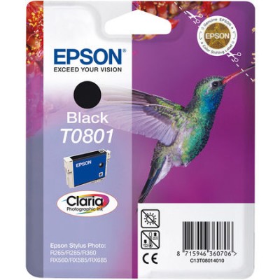 Epson (T0801) C13T08014020 Siyah Orjinal Kartuş