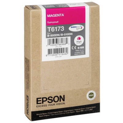 Epson (T6173) C13T617300 Kırmızı Orjinal Kartuş Yüksek Kapasiteli
