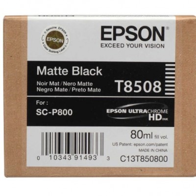 Epson T8508 Mat Siyah Orjinal Kartuş 