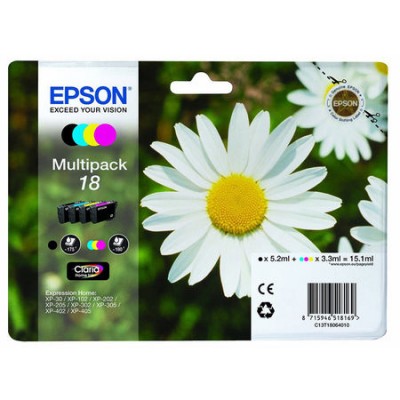 Epson (18-T1806) C13T18064020 Orjinal Kartuş Avantaj Paketi