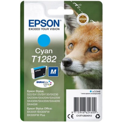 Epson (T1282) C13T12824020 Mavi Orjinal Kartuş