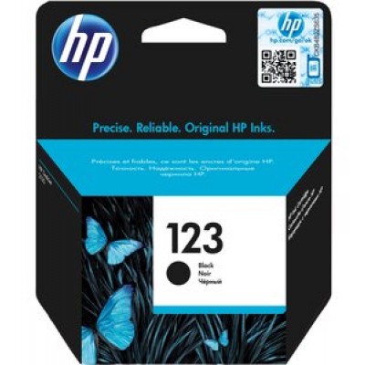 HP F6V17AE (123) Siyah Orjinal Kartuş - Deskjet 2630 / 3639