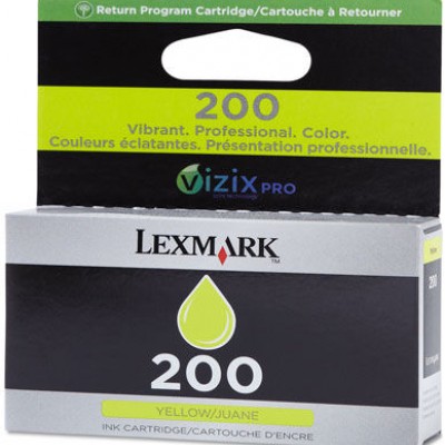 Lexmark (220) Sarı 14L0088A Orjinal Kartuş