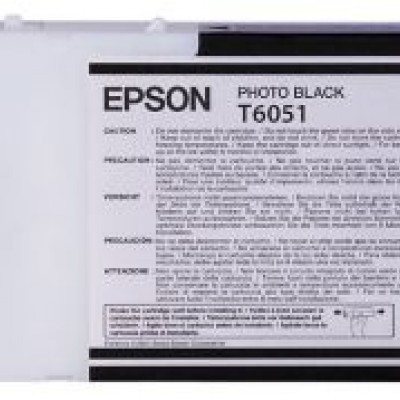 Epson (T6051) C13T605900 Foto Siyah Orjinal Kutusuz Kartuş 