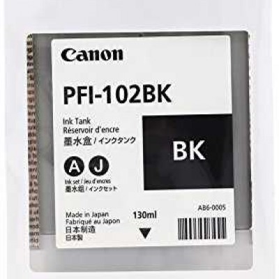 Canon PFI-102BK Siyah Orjinal Kartuş