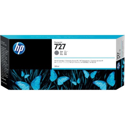 Hp F9J80A (727) Gri Orjinal DesignJet Kartuş 300 ml