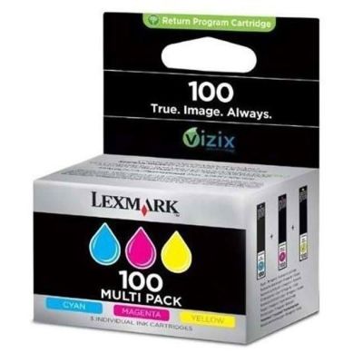 Lexmark (100) 14N0849 Renkli Orjinal Kartuş Avantaj Paketi