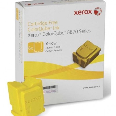 Xerox ColorQube 8870 - (108R00960) Sarı Orjinal Katı Mürekkep 6Lı