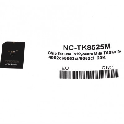 Kyocera Mita TK-8525 Toner Chip Kırmızı 4052ci (1T02RMBNL0)