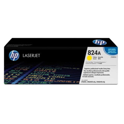 Hp 824A-CB382A Sarı Orijinal Toner eski kutu