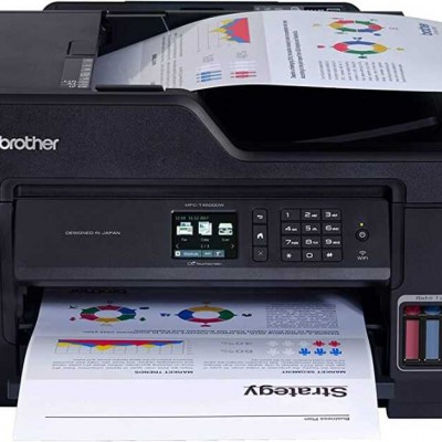 BROTHER MFC-T4500DW FOTOKOPİ,TARAYICI,FAKS,A3 RENKLİ Wi-Fi MÜREKKEP TANKLI YAZICI