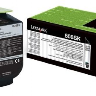 Lexmark (CX310) 80C8SK0 Siyah Orjinal Toner 