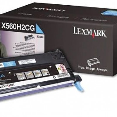 Lexmark (X560) X560H2CG Mavi Orjinal Toner Yüksek Kapasiteli