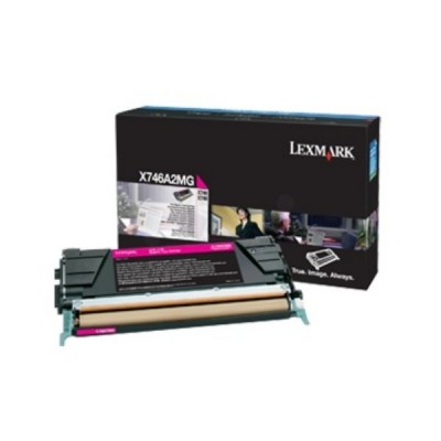Lexmark X746A3 Kırmızı Orijinal Toner