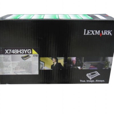 Lexmark X748H3YG (X748DE-X748DTE) Sarı Orjinal  Toner