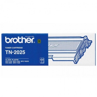 Brother TN-2025 Kutusu Hasarlı Siyah Orjinal Toner