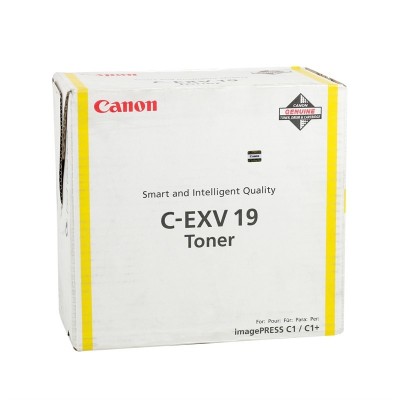 Canon C-EXV19 Sarı Orjinal Toner