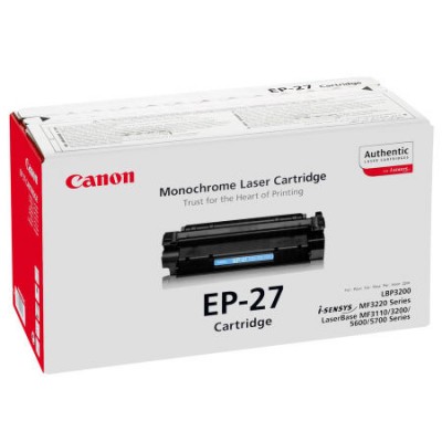 Canon EP-27 Kutusu Hasarlı Siyah Orjinal Toner