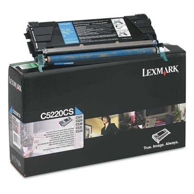 Lexmark C5220CS Mavi Orjinal Toner