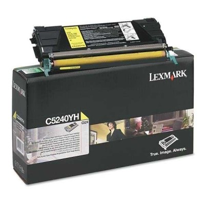 Lexmark C5240YH Sarı Orjinal Toner