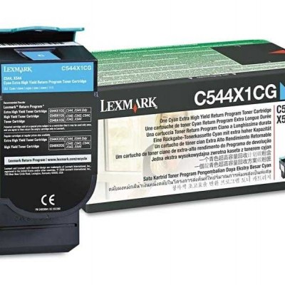 Lexmark C544X1CG Mavi Orjinal Toner 