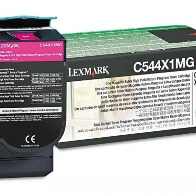 Lexmark C544X1MG Kırmızı Orjinal Toner 