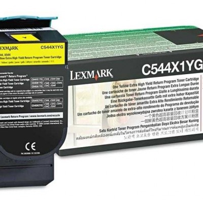 Lexmark C544X1YG Sarı Orjinal Toner 