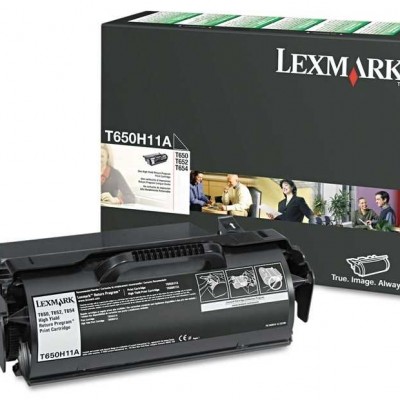 Lexmark T650H11E Kutusu Hasarlı Siyah Orjinal Toner 