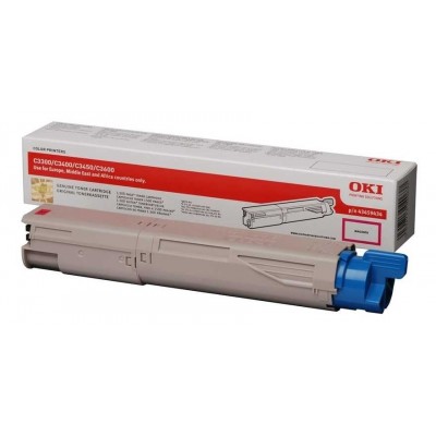 Oki C3300 - (43459442) Kırmızı Orjinal Toner